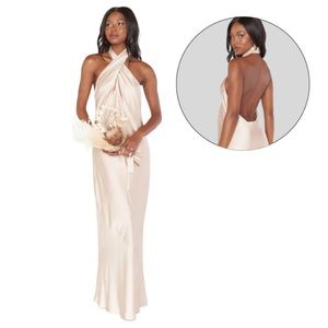 Show Me Your Mumu Jasmine maxi champagne